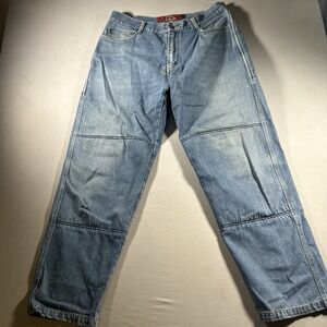 Mens Cortech DSX Rider Blues Motorcycle Jeans CE Knee Armor 36x32 Denim